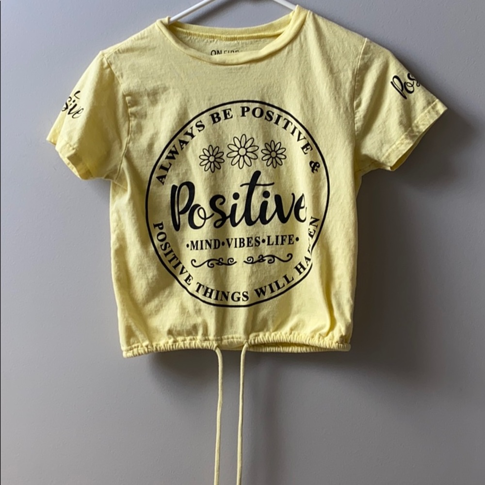 Yellow t shirt